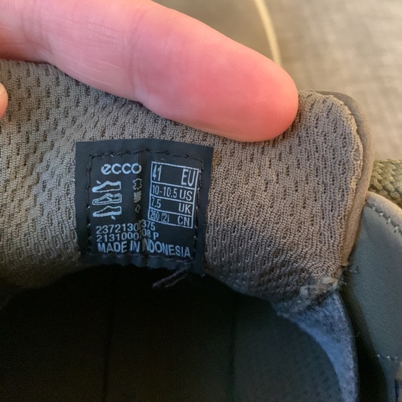 Women Ecco Chase high top sneakers size 41 - Picture 6 of 8